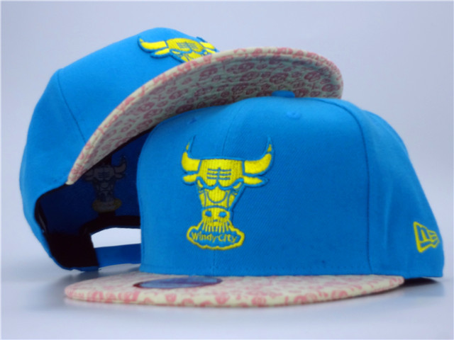Chicago Bulls Blue Snapback Hat ZY